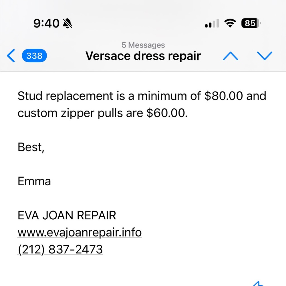 RARE authentic vintage Versace black dress S/S 2012. - Picture 15 of 15